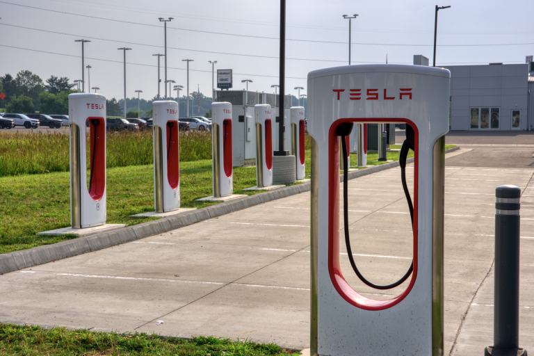 Electric Vehicle (Tesla) Charging Station